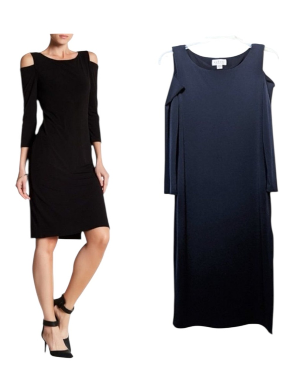 VELVET by GRAHAM & SPENCER Valentina Cold Shoulder Dress S